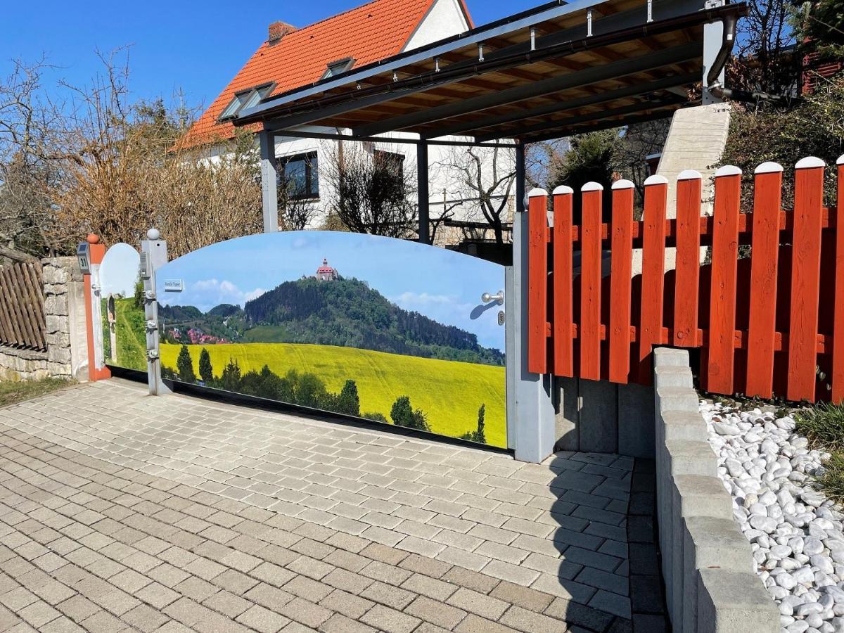 Ferienwohnung Zum Riesenloeffel Arnstadt Buitenkant foto