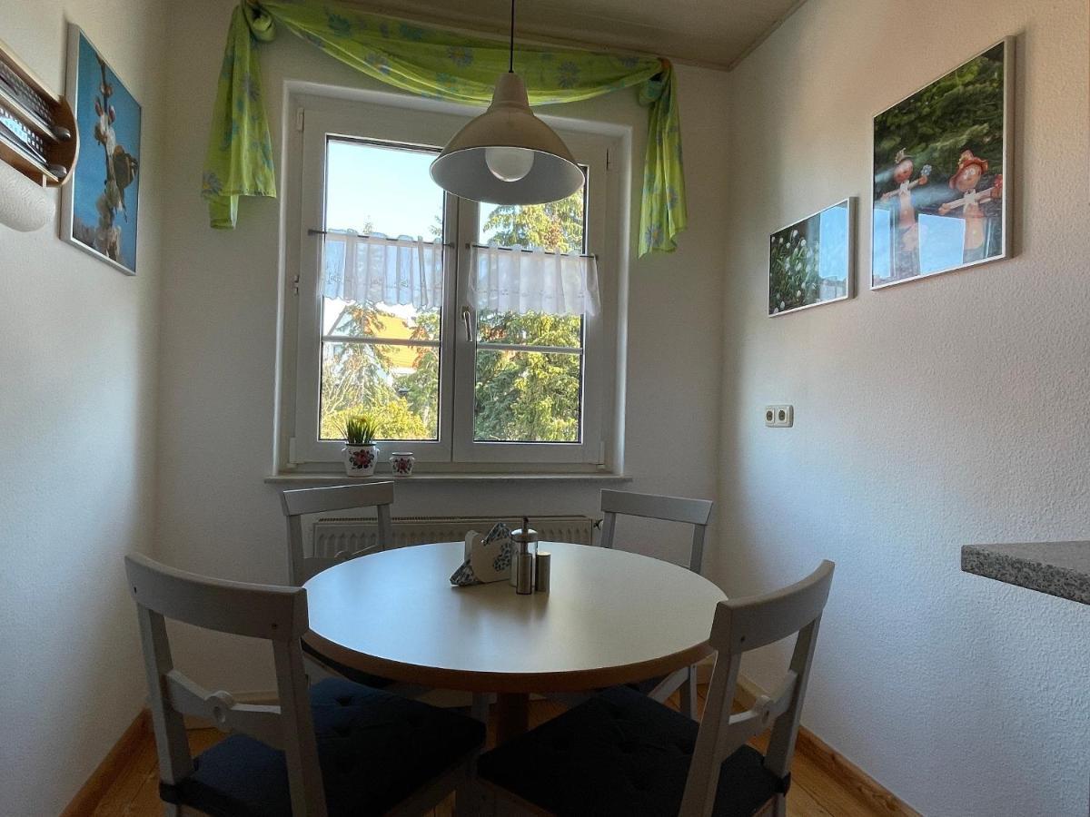 Ferienwohnung Zum Riesenloeffel Arnstadt Buitenkant foto
