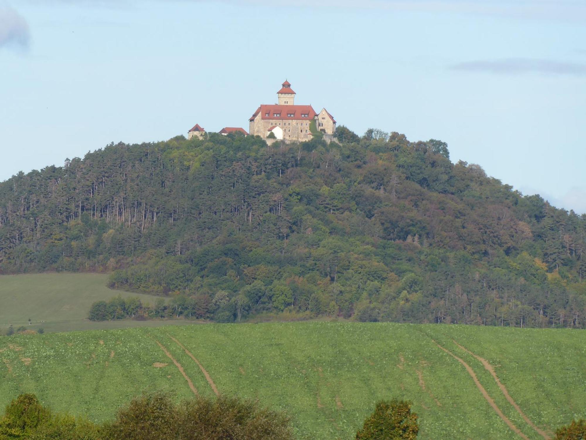 Ferienwohnung Zum Riesenloeffel Arnstadt Buitenkant foto